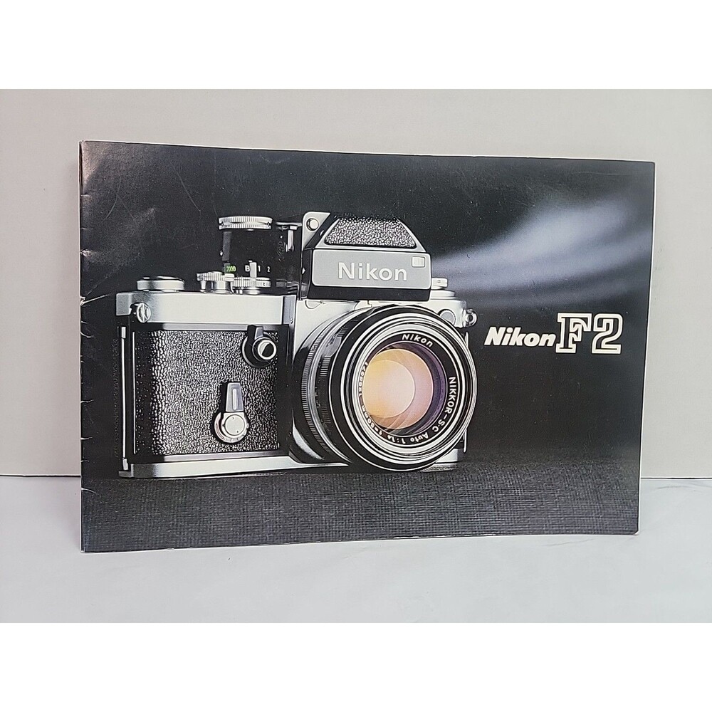 Vintage Nikon F2 Camera Brochure Catalog 35mm Film SLR